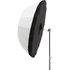 Godox 130cm Black and Silver Diffuser for Parabolic Umbrella